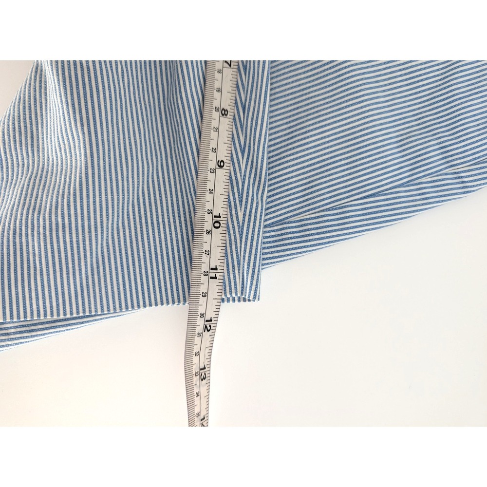 LRL Ralph Lauren‎ Active Blue White Stripe Bermuda Shorts Classic Preppy Golf 4 - Picture 6 of 12